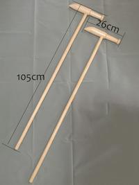Gambar CK Tai Chi Wand Dharma Stick Shaolin Martial Arts Crutch Performance dari Cahaya Kecantikann undefined 5 Tokopedia