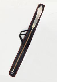 Gambar CK 180cm Canvas Bag Martial Arts Equipment Red Tassle Spear Backpack dari Cahaya Kecantikann undefined 5 Tokopedia