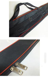 Gambar CK 180cm Canvas Bag Martial Arts Equipment Red Tassle Spear Backpack dari Cahaya Kecantikann undefined 3 Tokopedia