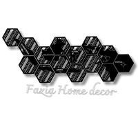 Gambar LL DECOR 3D HEXSAGONAL KERAJINAN KAYU AESTETIK dari Wasdy0839 undefined 5 Tokopedia