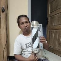 Gambar UM1 barberpole mini...san dinding Barber putaran cepat36rpm Ke Jawa dari AldiVernando447 undefined 3 Tokopedia