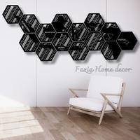 Gambar LL DECOR 3D HEXSAGONAL KERAJINAN KAYU AESTETIK dari Wasdy0839 undefined 3 Tokopedia