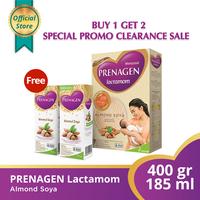 Gambar B1G2 PRENAGEN LACTAMOM ALMOND SOYA 400gr Get 2 Free UHT Almond Soya 18 dari Tikus19 undefined 1 Tokopedia