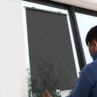 Gambar Sunshade Roller blinds Curtains Suction Cup Punch-free Blackout dari fezaras undefined 2 Tokopedia