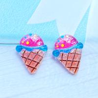 Gambar 20Pcs New Mix Of Bright Mini Ice Cream Flat Back Resin Art Supply dari sadae undefined 5 Tokopedia
