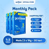 Gambar Lactogrow 3 Susu Pertumbuhan Anak 1-3 Tahun Rasa Madu Bundle 1 kg x 3 dari toko rumah ta undefined 3 Tokopedia