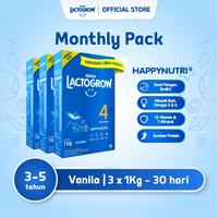 Gambar Nestlé LACTOGROW 4 Happynutri Vanilla Susu Pertumbuhan Anak 3-5 Tahun dari baikrestu undefined 4 Tokopedia
