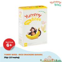 Gambar Yummy Bites Rice Crackers Banana 6+ 25g dari ridostore500 undefined 1 Tokopedia