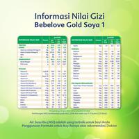 Gambar Bebelove Gold Soya 1 Susu Formula 0 -6 Bulan 5 x 170 gr dari toko rumah ta undefined 3 Tokopedia