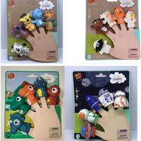 Gambar Boneka Jari Story Telling Pretend Play Anak Finger Puppet Animal Karet - Star Wars dari Masa Kecil Hepi undefined 1 Tokopedia