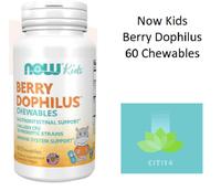Gambar Now Foods Probiotic Berry Dophilus Kids 2 Billion 60 Chewables dari JEVBIL STORE undefined 4 Tokopedia
