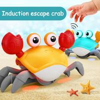 Gambar Cartoon Induction Escape Crab Electric Pet Musical Toys for Children dari ABDULL649 undefined 2 Tokopedia