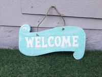 Gambar Dekorasi dinding Pintu welcome Selamat Datang home decor - Putih dari Homdec By D&A undefined 2 Tokopedia