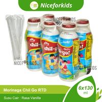 Gambar Morinaga Chil Go UHT 6x130 ml / Susu Botol Siap Minum / Susu Chilgo dari KIOS IWAN 93 undefined 1 Tokopedia