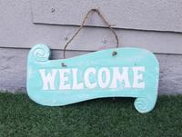 Gambar Dekorasi dinding Pintu welcome Selamat Datang home decor - Putih dari Homdec By D&A undefined 4 Tokopedia