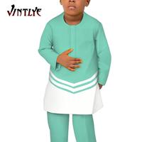Gambar African Children Clothing Baby Boy's Clothes Afrcian Pants 2 Pcs Set dari SHERLYYY349 undefined 5 Tokopedia