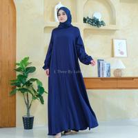 Gambar L Three By Lubna-Dress Only Khaway Bahan Polo Linen Looks Simple dari musril-shooop undefined 3 Tokopedia