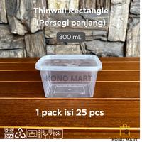 Gambar [ISI 25 PCS] Thinwall Persegi Panjang Rectangle 200 250 300 500 650 dari LOWBROW undefined 4 Tokopedia