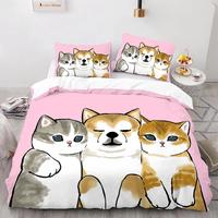 Gambar MofusandCat B1121 Anime Bedding Set Cartoon Duvet Cover Pillowcase dari YUNITA19 SPORT undefined 5 Tokopedia