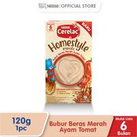 Gambar I♫3Y CERELAC HOMESTYLE MEALS BERAS MERAH AYAM TOMAT 120G UI9 dari bakaratisamarkets undefined 1 Tokopedia