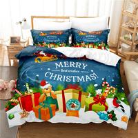 Gambar Christmas Bedding Set Duvet Cover Set 3d Bedding Digital Printing Bed dari BAHTIARR39 undefined 3 Tokopedia