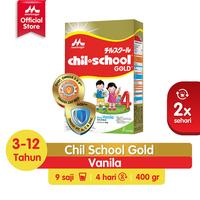 Gambar P8K MORINAGA CHIL-SCHOOL 4 PERTUMBUHAN ANAK 3-12 TAHUN VANILA 400 G dari waricisolehcollections undefined 1 Tokopedia