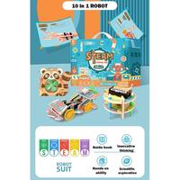Gambar 10 In 1 Robot Maker Robotics Kids Education Toy Robot Science Diy Toys dari TOKOCERIASH undefined 5 Tokopedia
