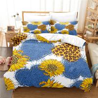 Gambar Sunflower Bedding Set Duvet Cover Set 3d Bedding Digital Printing Bed dari BAHTIARR39 undefined 1 Tokopedia