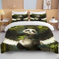 Gambar 10 sizes CutePanda Bedding 3 Piece Set king size double bed bedding dari KARMINII39 undefined 5 Tokopedia