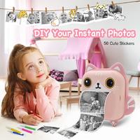 Gambar Kids Instant Printed Camera Thermal Camera Animals Digital Photo dari BAHTIARR39 undefined 3 Tokopedia