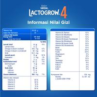 Gambar I✓87 NESTLÉ LACTOGROW 4 VANILA ANAK 3-5 TAHUN BOX 735G NA7 dari hnananaatrend undefined 4 Tokopedia