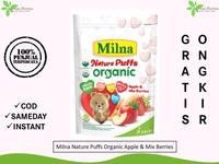 Gambar P K4 MILNA NATURE PUFF ORGANIC APPLE AND MIX BERRIES CHEESE BANANA 15 dari gajkajaamarkets undefined 2 Tokopedia