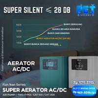 Gambar SUPER KUAT SILENT AERATOR AIR PUMP AC DC USB POMPA UDARA AQUARIUM IKAN - CAT-100 PAKET dari Pet Dreams undefined 4 Tokopedia