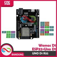 Gambar WEMOS ESP32 ARDUINO UNO D1 R32 WIFI ESP32 4MB dari tokoceriamatahi undefined 1 Tokopedia