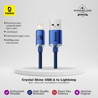 Gambar PTR Baseus Crystal Shine Kabel iPhone USB to Lightning 2.4A Fast dari Josiia undefined 3 Tokopedia