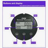 Gambar Flow meter Solar 1 inch Oval Gear Flowmeter Electronic Digital 1" dari global pompa tehnik undefined 5 Tokopedia