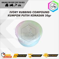 Gambar Ivory Rubbing Cumpound Kumpon Putih Wadah Kecil Penghilang Baret dari PAINT.COLOUR undefined 2 Tokopedia
