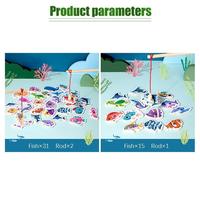 Gambar Mainan Anak Pancing Ikan Magnet Kayu Edukasi Fishing Game Pancingan - 15 ikan + 1 dari FunToys711 undefined 2 Tokopedia