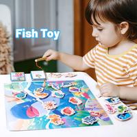 Gambar Mainan Anak Pancing Ikan Magnet Kayu Edukasi Fishing Game Pancingan - 15 ikan + 1 dari FunToys711 undefined 3 Tokopedia