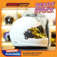 Gambar Helm Motor Arai Rapideo Neo White Classic Retro Full Face Helmet dari Riderspot South undefined 1 Tokopedia