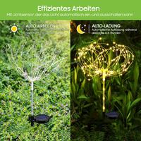 Gambar Solar Lights for Outdoor Garden Waterproof Patio Lawn Fireworks dari Fitzen undefined 3 Tokopedia