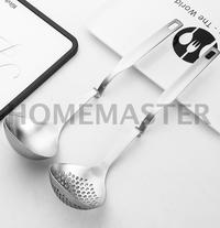 Gambar HomeMaster Centong/Ladle with Hook/Kait Soup/Sop/Sukiyaki/Shabu Shabu Stainless CSB8 - Silver Strainer dari HomemasterShop undefined 3 Tokopedia