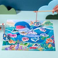 Gambar Mainan Mancing Anak Set Pancing Ikan Magnet Kayu Fishing Game Toys - Set-31Fish dari Soya Global undefined 3 Tokopedia