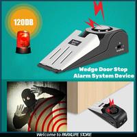 Gambar 3pcs Portable Home Security Wedge Door Stop Alarm System Device Intrud dari Luxe Loom undefined 1 Tokopedia