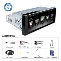 Gambar HEAD UNIT SINGLE DIN 6.9 inci Tape Mobil GPS WIFI Android 10.1 mobil dari KERBAME undefined 5 Tokopedia