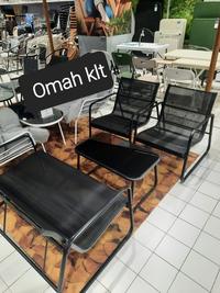 Gambar meja kursi cafe teras outdoor pantai soleil textilene lounge set 4 pc dari JedidiahRendra undefined 1 Tokopedia
