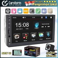 Gambar Carstorm Head Unit 7 Inch Double Din Touch Screen Bluetooth dari KERBAME undefined 1 Tokopedia