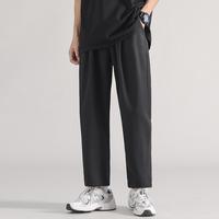 Gambar Loose pants Celana Panjang Pria Fashion korea celana kasual priahitam - 016-abu-fashion, 2XL BB 68-78KG dari PT Domestic Industrial Group undefined 3 Tokopedia