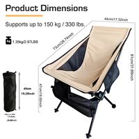 Gambar Camping Chair Portable Foding outdoor travel furniture for Beach, dari Amaria Mart undefined 2 Tokopedia