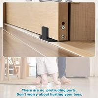 Gambar 8 Pieces Sliding Barn Door Floor Guides Closet Door Guides Hardware dari Homelys undefined 5 Tokopedia